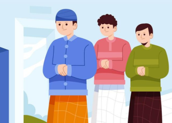 Merapatkan shaf dalam sholat berjamaah