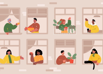 Berhubungan baik dengan memuliakan tetangga