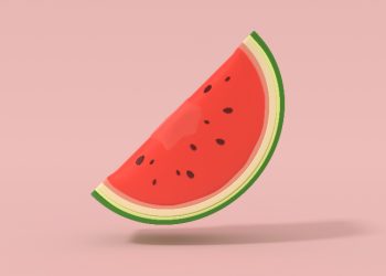 Emotikon semangka untuk Palestina