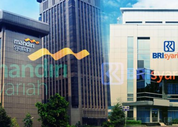 Gambar Bank Mandiri Syariah dan BRI Syariah