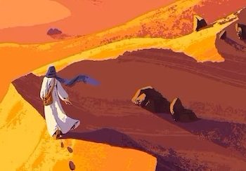 Illustration of Aisyah, Ummul Mukminin