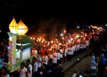 kegiatan takbir ketika hari raya