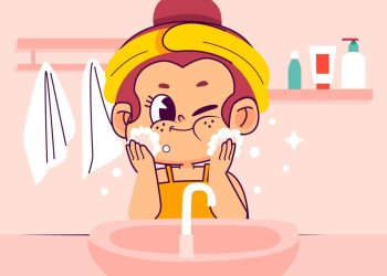 ilustrasi rukun mandi wajib yang benar