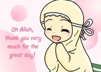 Ilustrasi bersyukur atas apa yang ditakdirkan