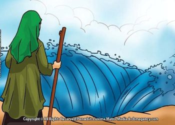 Ilustrasi kisah Nabi Musa