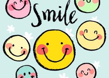 Ilustrasi senyuman yang mengundang sejuta makna