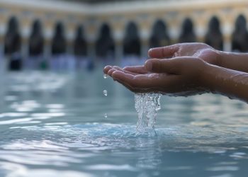 Ilustrasi thaharah sebagai kunci kebersihan seorang muslim