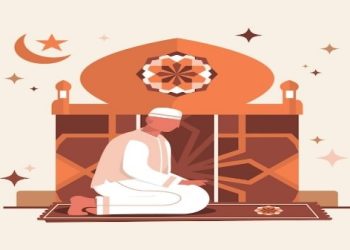 Ilustrasi mencapai ketenangan dengan iman