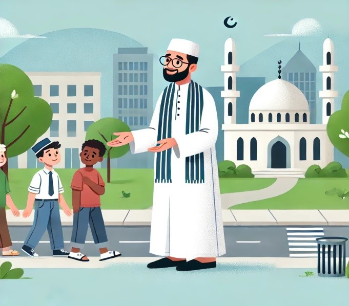 Ilustrasi menerapkan Amar Ma'ruf Nahi Munkar dalam kehidupan
