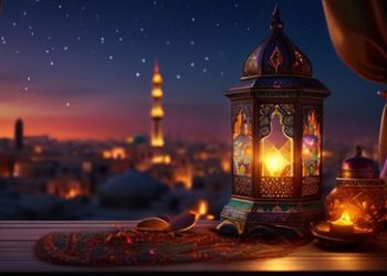 iluustrasi vibe bulan ramadhan ( pinterest.com - almuhtada.org)