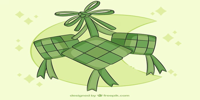 ilustrasi gambar ketupat sebagai simbol lembaran ( freepik.com- almuhtada.org)