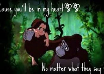 Gambar Animasi Tarzan Tahun 1999 dan Lirik Soundtracknya (almuhtada.org - freepik.com)